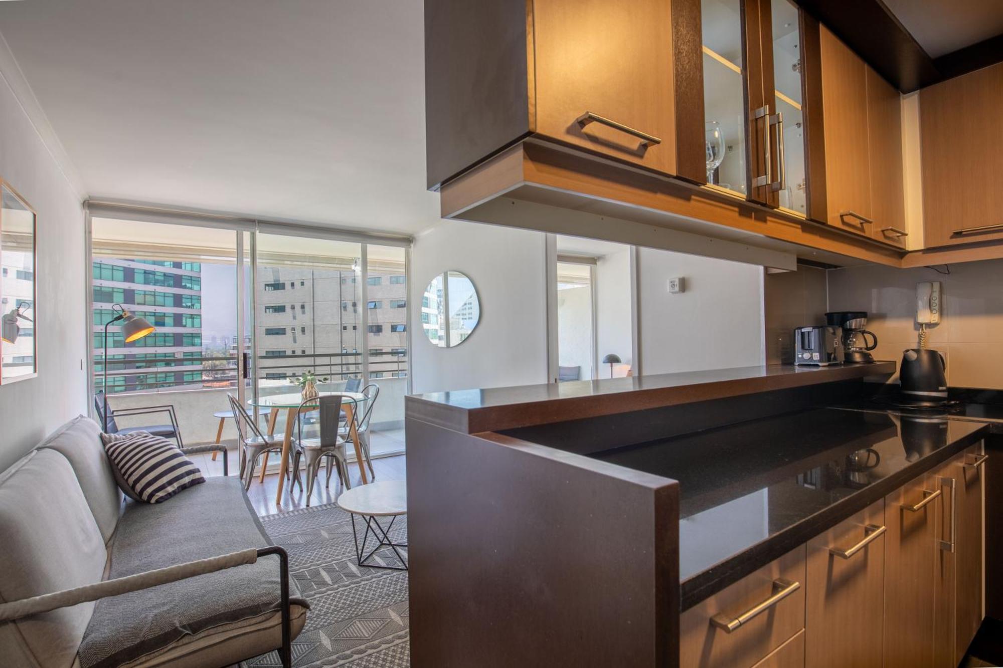 Apartment Acogedor - Mall, Metro, Parking Cxii Santiago